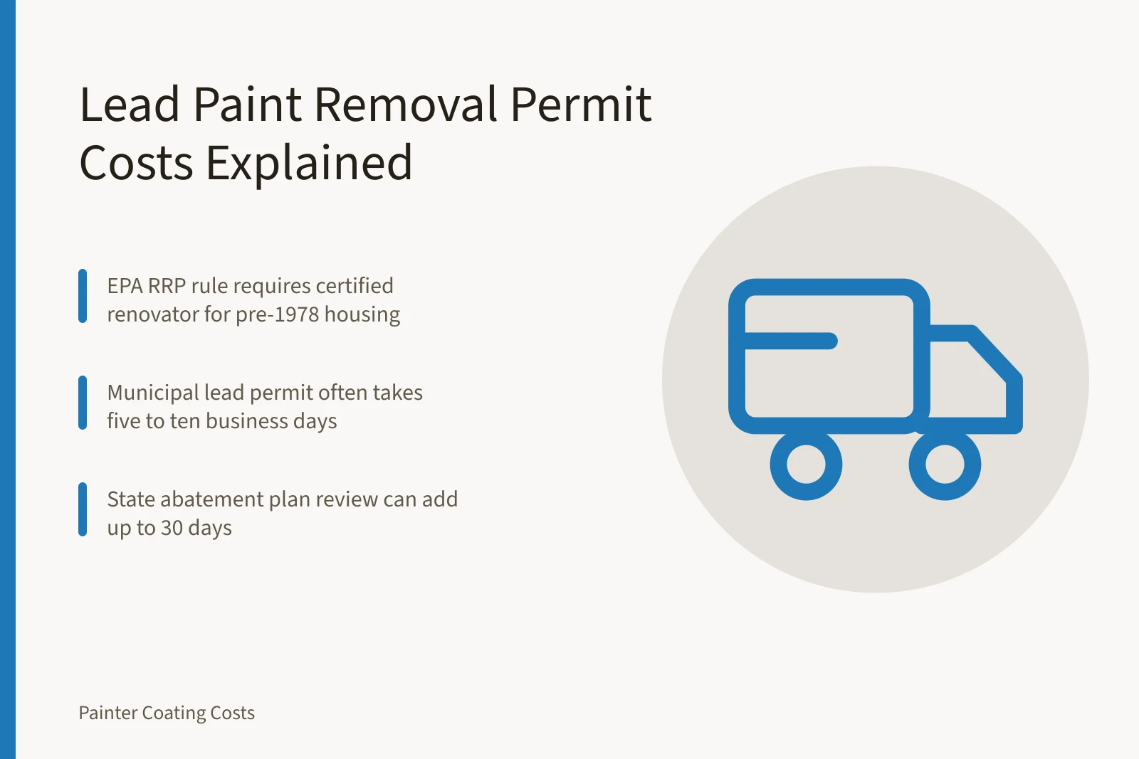 Lead paint removal permit rules, costs, and approval timelines for older homes. Lead Paint Removal Cost per Square Foot for Older Homes