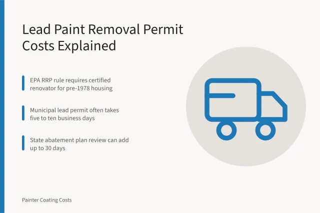 Lead paint removal permit rules, costs, and approval timelines for older homes. Lead Paint Removal Cost per Square Foot for Older Homes